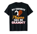 My Favorite Players Call Me Grammy T-Shirt - Graphic Print Men Women