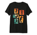 8Th Birthday Soccer Player Football 8 T-Shirt - Novelty Apparel Unisex