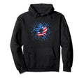 Soccer Player Usa Flag Independence Day Hoodie - Graphic Print Men Women
