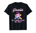 Ice Hockey Goalie Goaltender Ice Hockey T-Shirt - Graphic Print Unisex