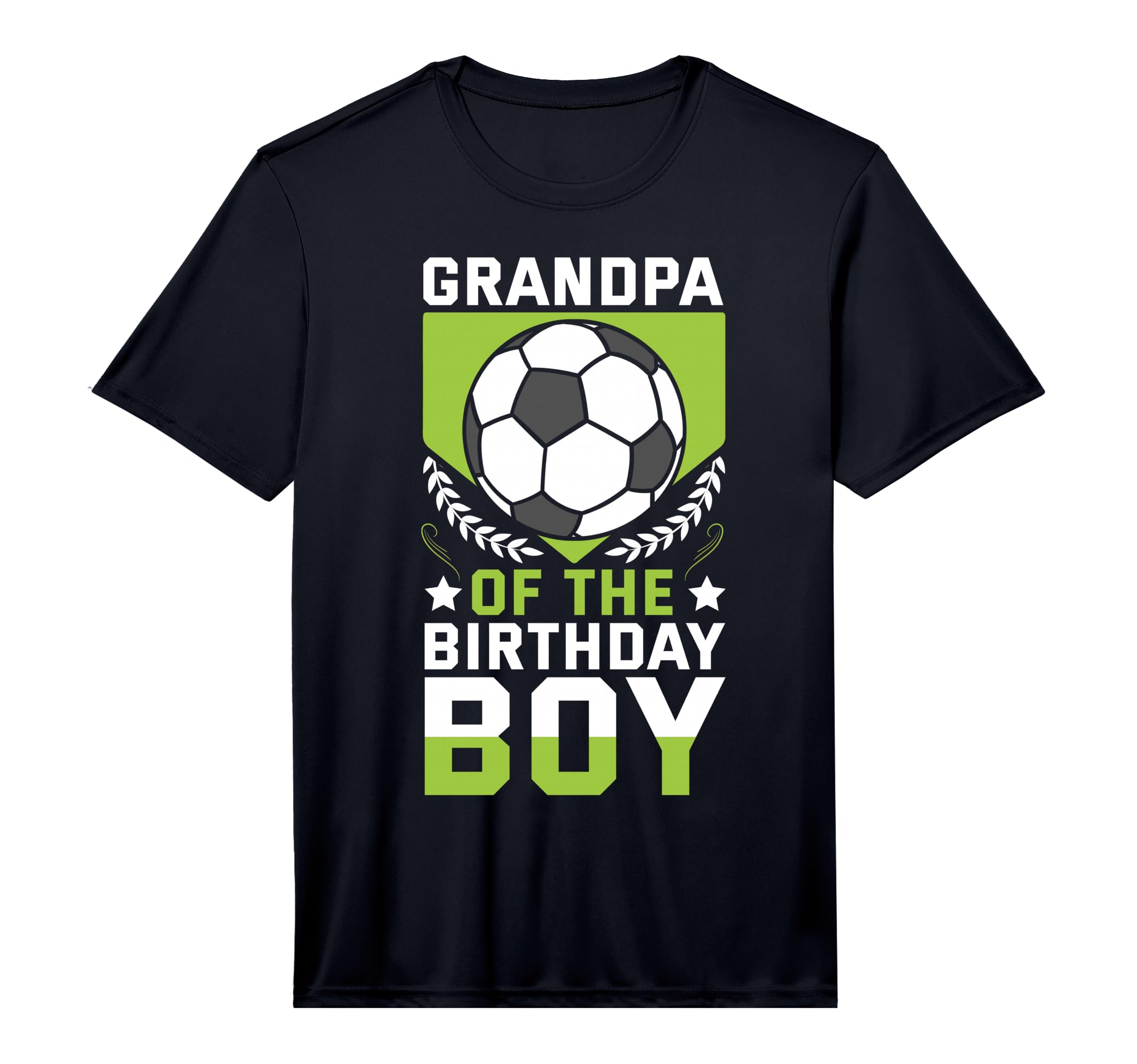 Grandpa Birthday Soccer Player Bday Team T-Shirt - Graphic Print Men Women
