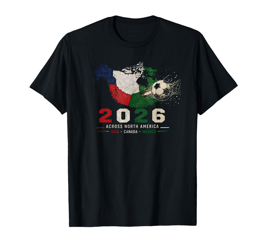 Football Fever 2026 Across Northern T-Shirt - Fun Novelty Design Men Women