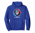 American Flag Soccer Team Soccer 2027 Hoodie - Novelty Apparel for Adults
