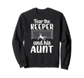 Funny Soccer Keeper Aunt Soccer Sweatshirt - Custom Art Print Men Women