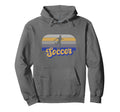 Soccer Fun Soccer Player Hoodie - Minimalist Print Unisex