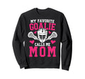 Proud Lacrosse Goalkeeper Mom Lacrosse Sweatshirt - Novelty Apparel Unisex