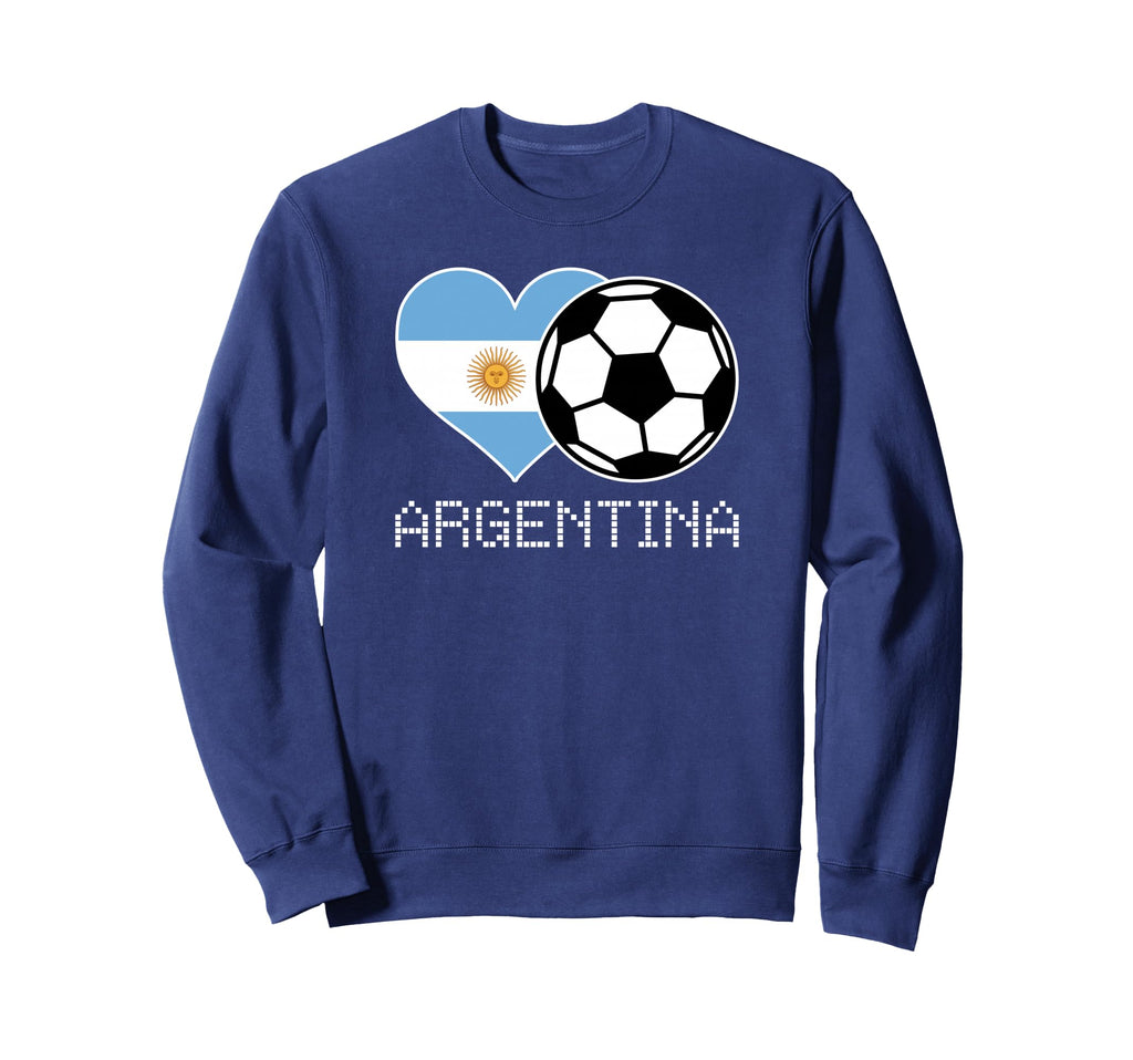 Argentina Soccer Argentinian Sweatshirt - Fun Novelty Design Men Women