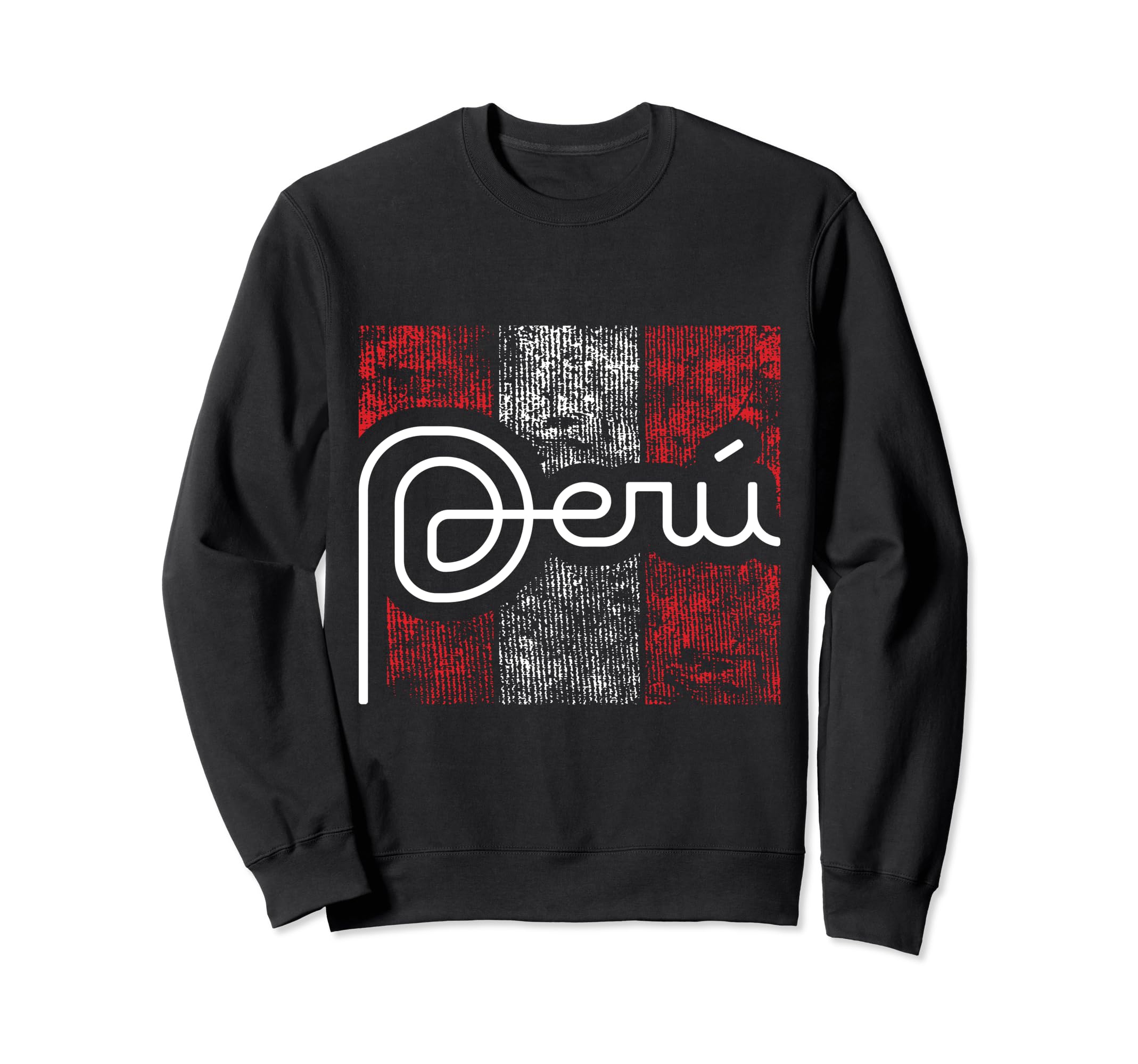 Peruvian Peru Flag Peru Soccer Per Sweatshirt - Novelty Apparel for Adults