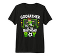 Godfather Birthday Soccer Ball T-Shirt - Casual Everyday Wear for Adults