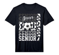 Senior 2027 Soccer Dad Proud Family T-Shirt - Graphic Print Men Women
