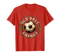 Old Ball Energy Soccer Ball T-Shirt - Trendy Graphic for Adults