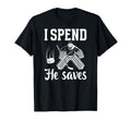 He Saves Ice Hockey Goalkeeper Mom T-Shirt - Unique Graphic for Adults
