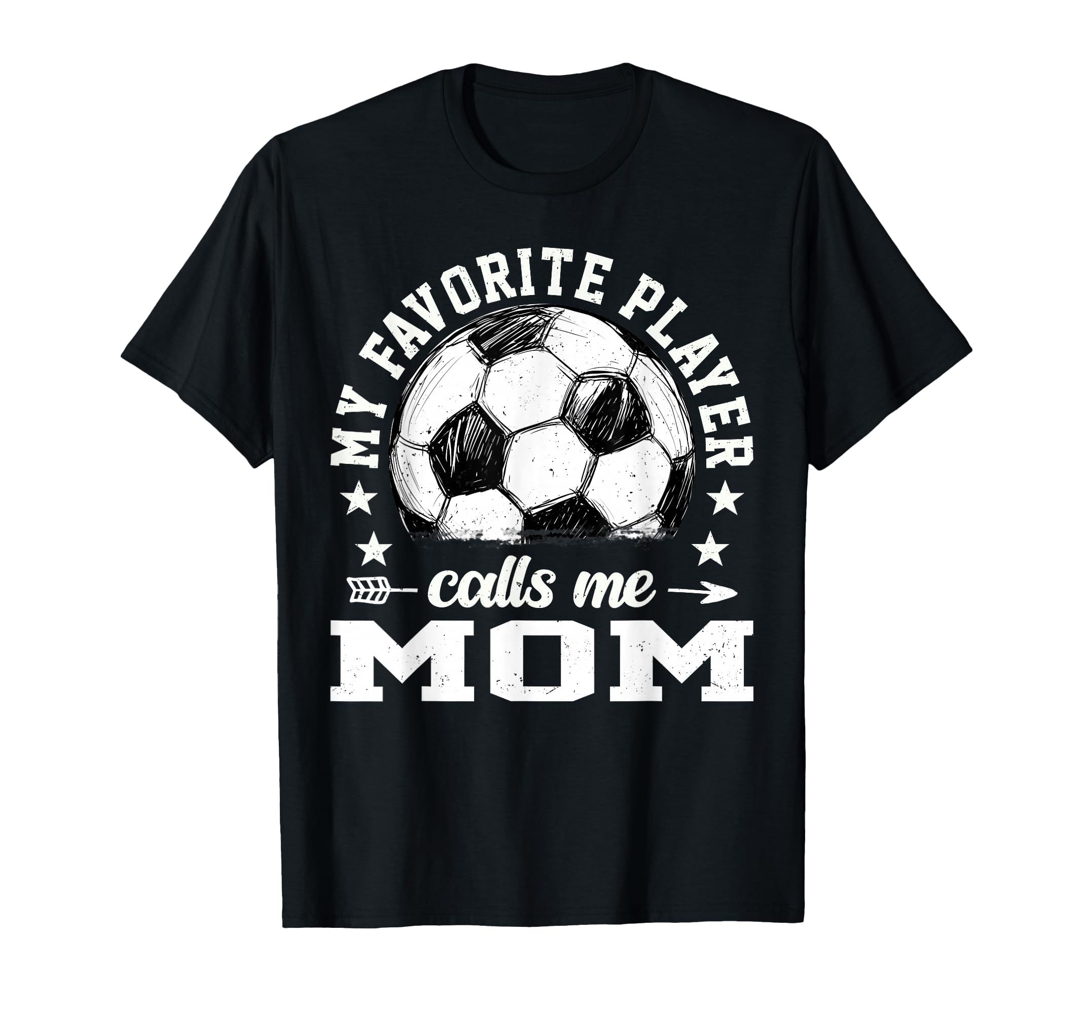 Soccer Player My Favorite Player T-Shirt - Aesthetic Graphic for Adults