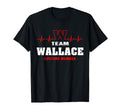 Wallace Surname Proud Family Team T-Shirt - Casual Everyday Wear Unisex
