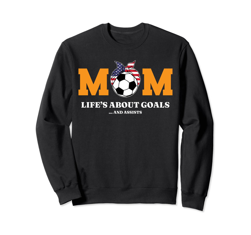 Funny Womens Lifes About Goals Sweatshirt - Casual Everyday Wear Unisex