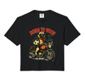 Pug Dog Motorbike Love Footbal Soccer Sweatshirt - Graphic Print Unisex