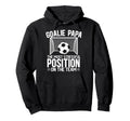 Soccer Goalie Papa Funny Papa Soccer Hoodie - Custom Art Print for Adults
