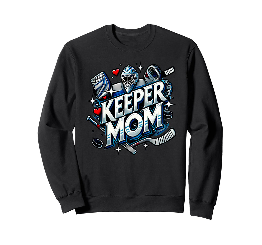 Goalkeepers Mom Proudly Cheering Sweatshirt - Minimalist Print Men Women