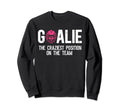 Field Hockey Goalie Definition Sweatshirt - Aesthetic Graphic for Adults