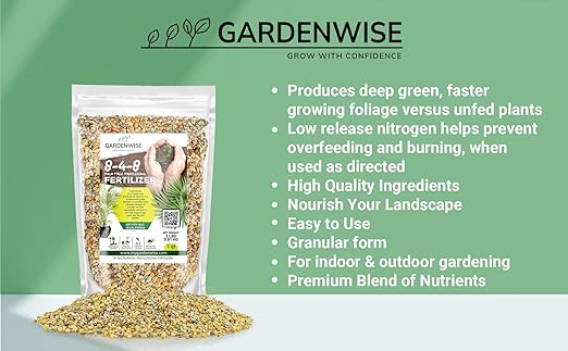 8-4-8 Professional Palm Tree Fertilizer Plant Food; for Indoor Potted Plants and Outdoor Landscape Palm Trees; Quick-Release Nitrogen Fertilizer and Continuous Feeding (1 Quart)