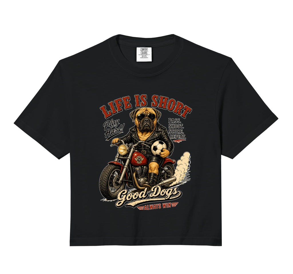 Mastiff Motorbike Love Footbal Hoodie - Fun Novelty Design for Adults