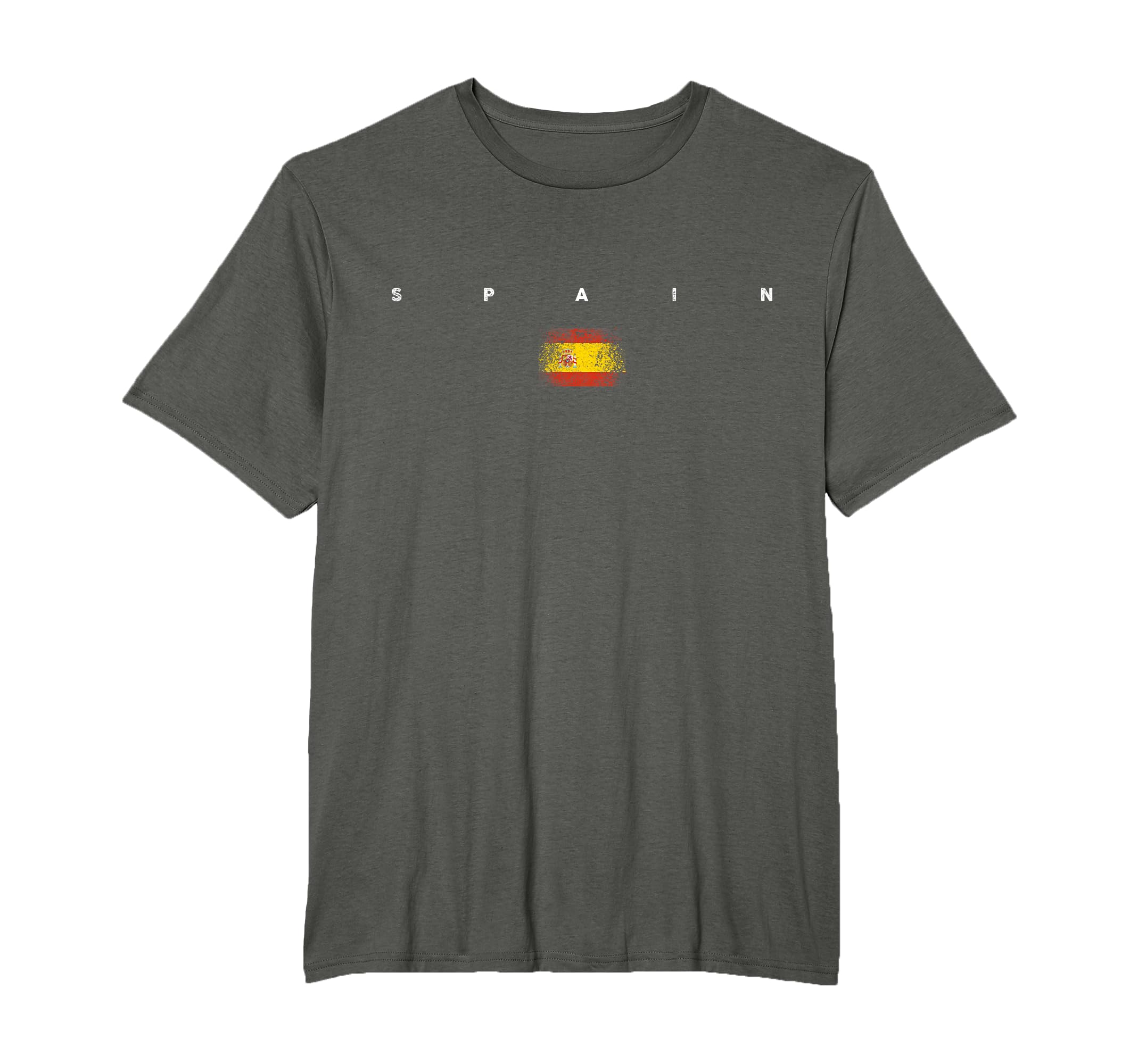 Spain Flag Pride Soccer Spanish T-Shirt - Casual Everyday Wear Unisex