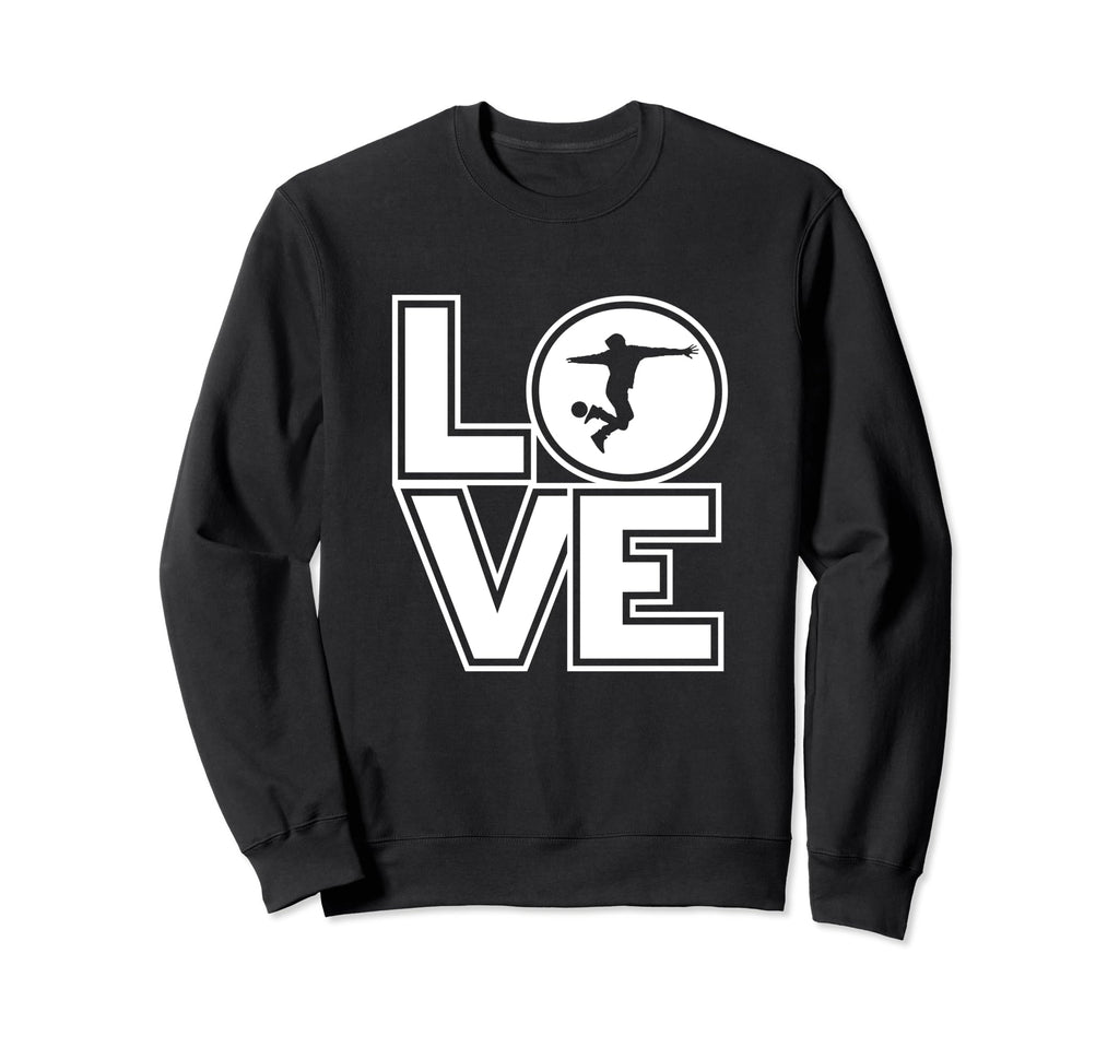 Futsal Love Funny Soccer Sweatshirt - Casual Everyday Wear for Adults