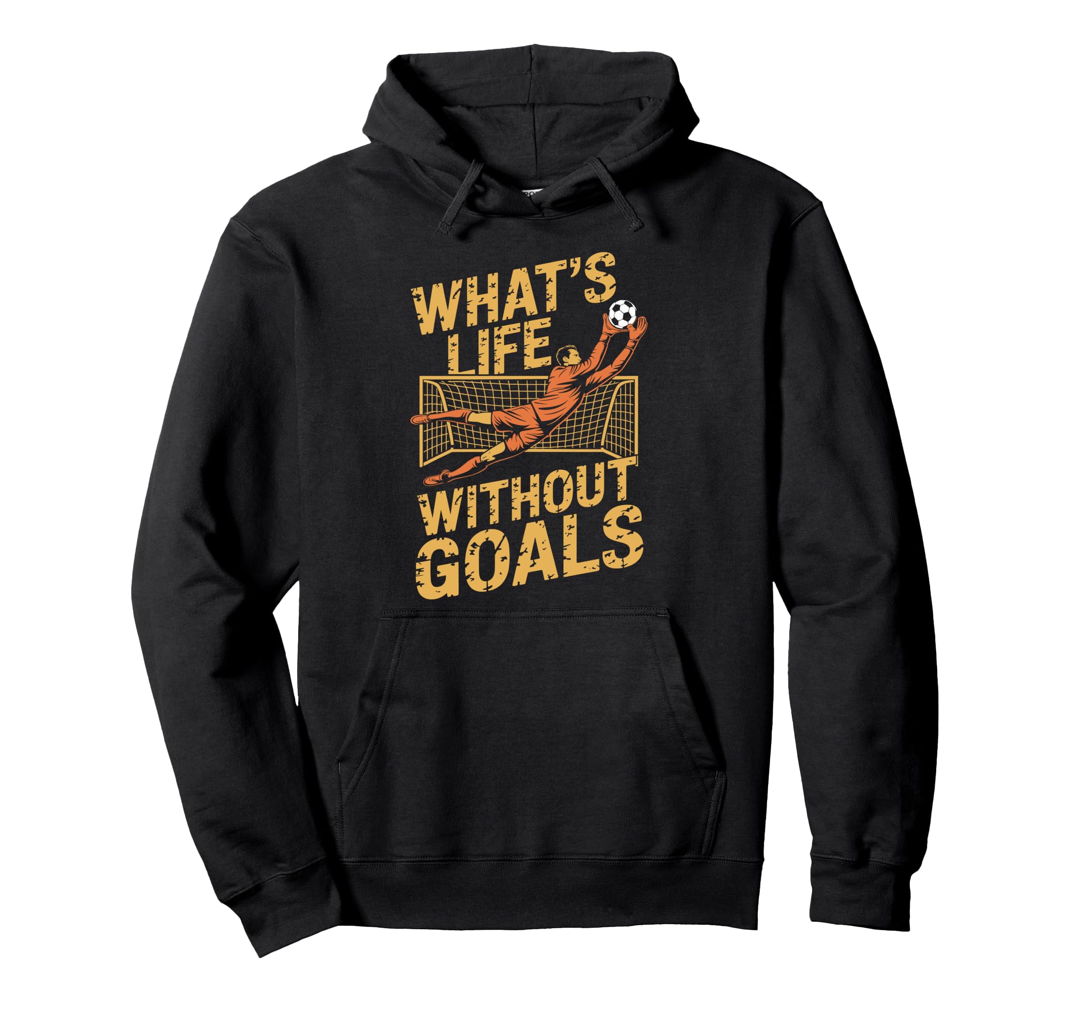 Team Soccer Player Lover Whats Life Hoodie - Unique Graphic Men Women