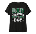 Dad Birthday Soccer Goalie Bday T-Shirt - Custom Art Print for Adults