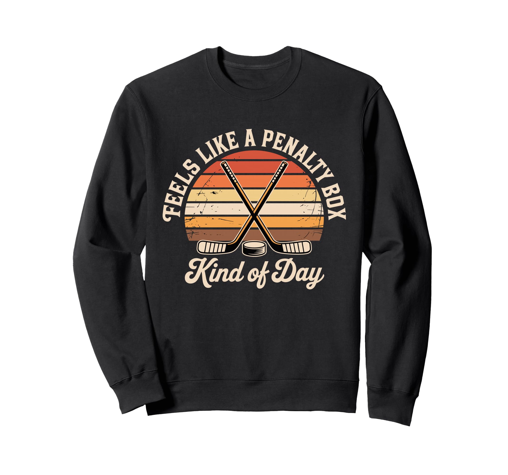 Feels Like Penalty Box Kind Day Ice Sweatshirt - Unique Graphic for Adults