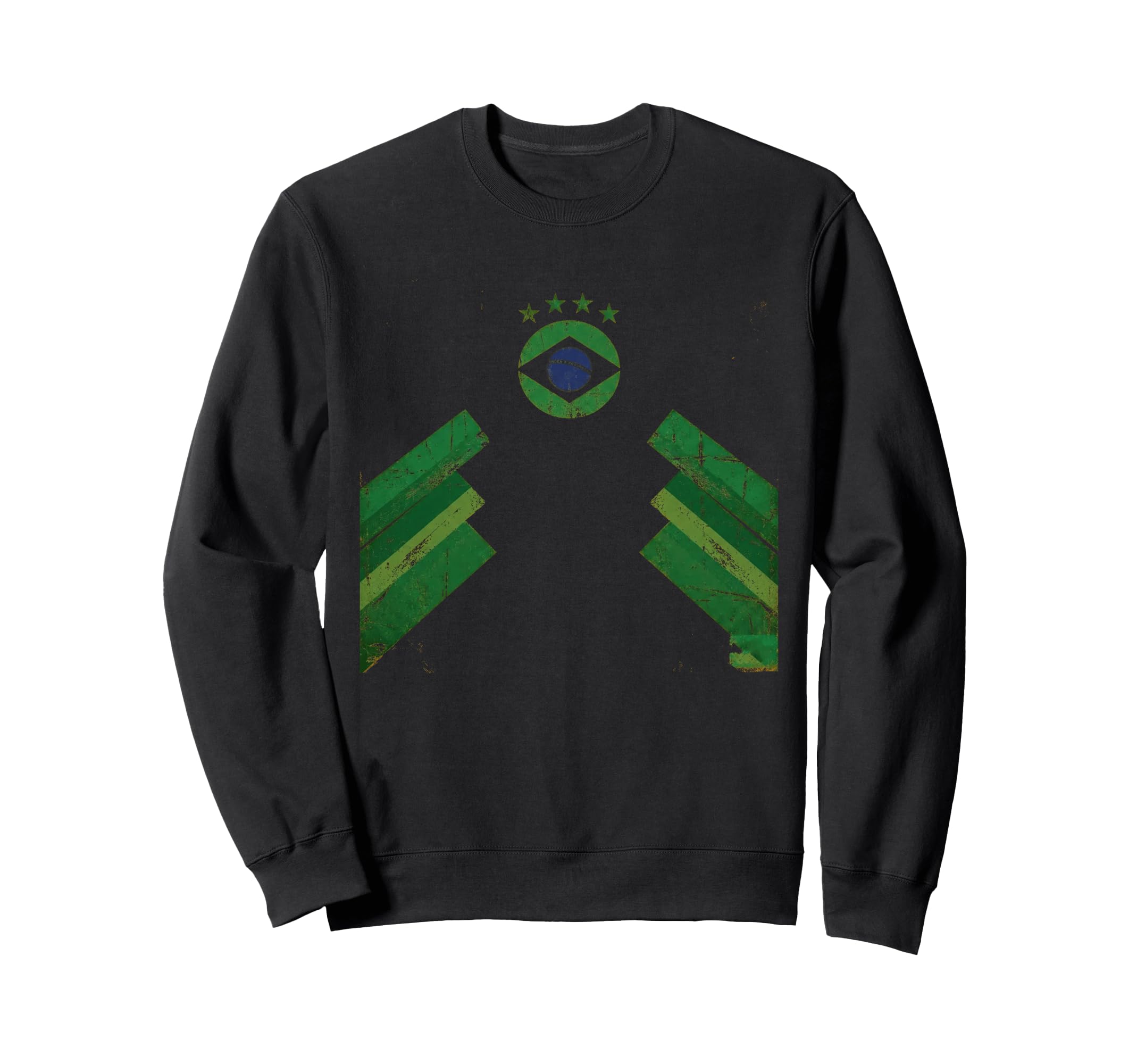 Brazil Gift Flag Brazilian Fan Samba Sweatshirt - Streetwear Style Unisex