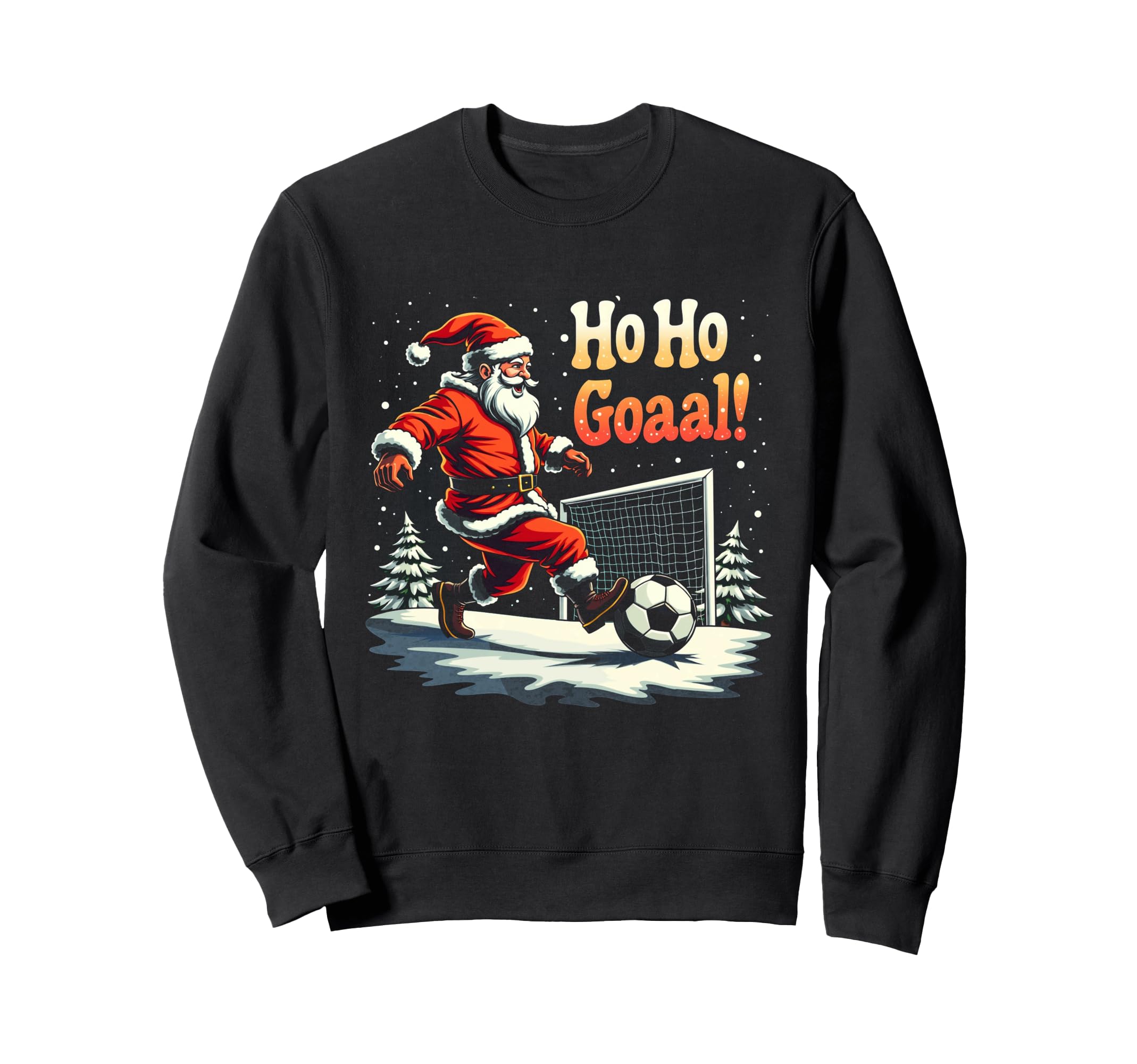 Ho Ho Goaal Soccer Player Goalkeeper Sweatshirt - Custom Art Print Unisex