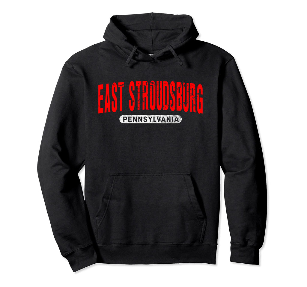 East Stroudsburg Pa Pennsylvania City Hoodie - Custom Art Print Unisex