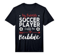 Mens My Favorite Soccer Player Calls T-Shirt - Streetwear Style for Adults