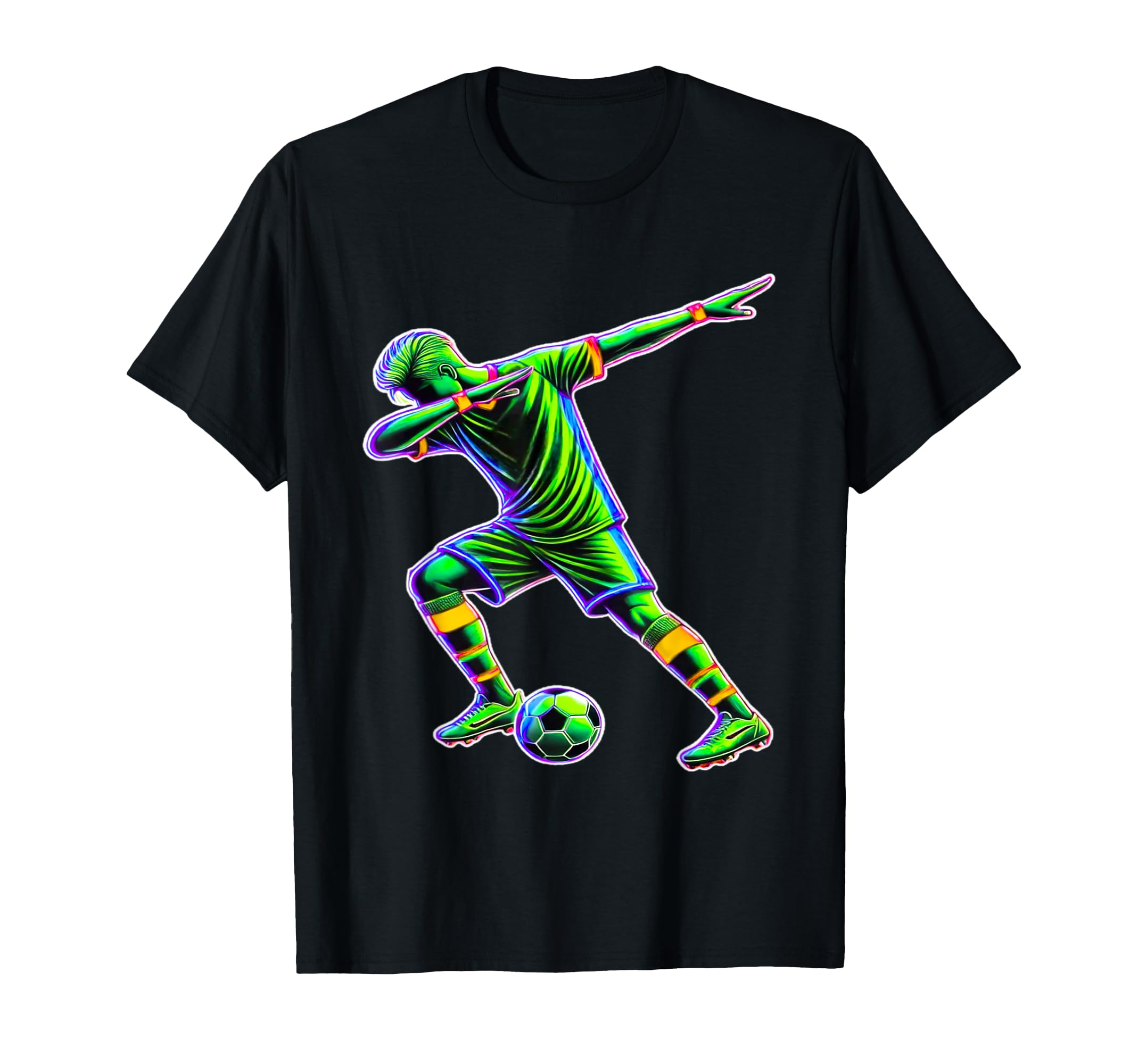 Soccer Player Dabbing After Goal T-Shirt - Streetwear Style Men Women