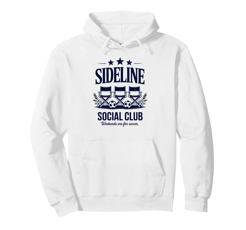 Sideline Social Club Soccer Social Hoodie - Aesthetic Graphic Men Women