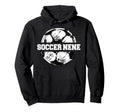 Soccer Nene Soccer Ball Split Funny Hoodie - Aesthetic Graphic for Adults