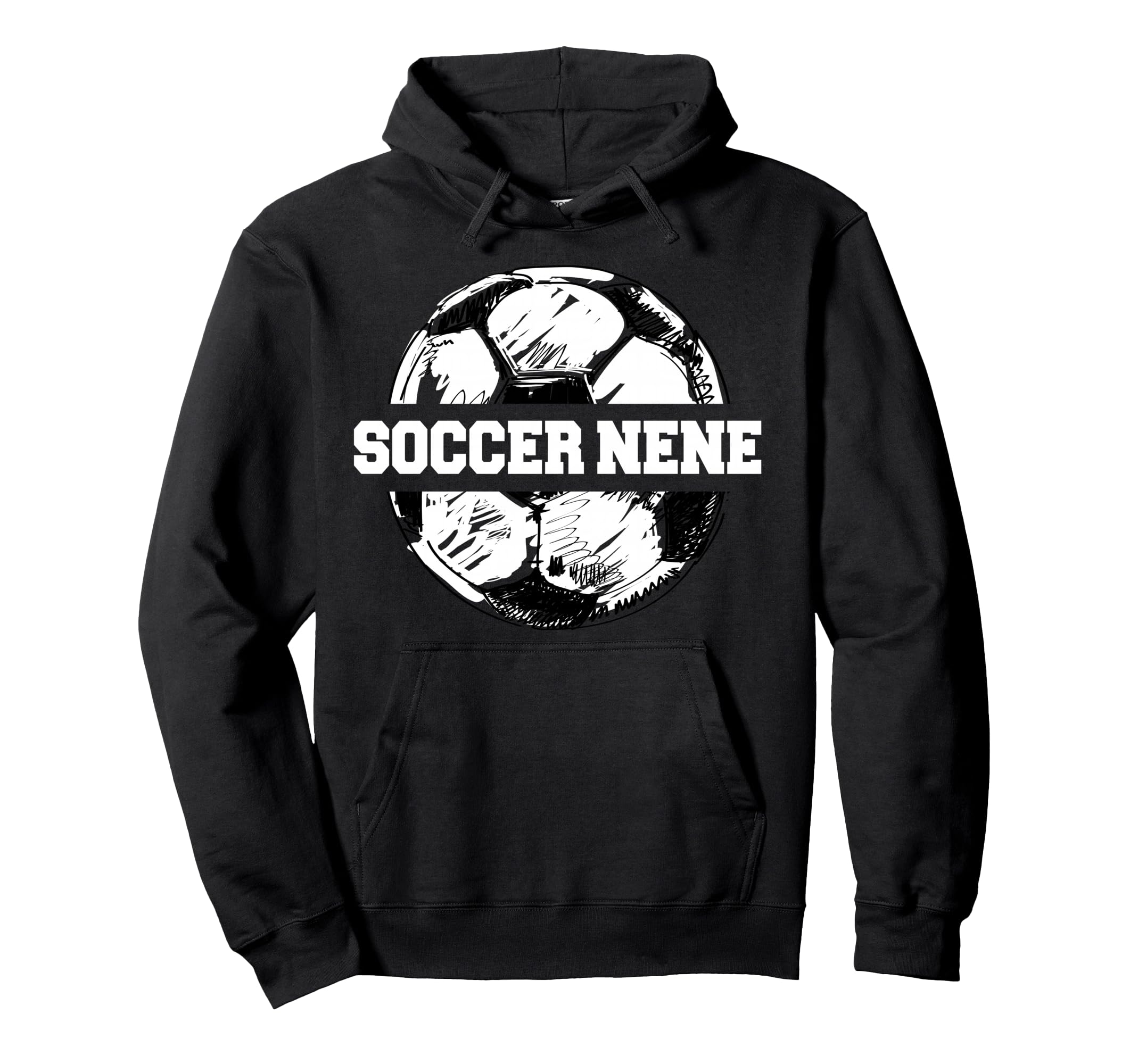 Soccer Nene Soccer Ball Split Funny Hoodie - Aesthetic Graphic for Adults