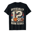 12 Birthday 12 Year Old 12Th Birthday T-Shirt - Custom Art Print Men Women