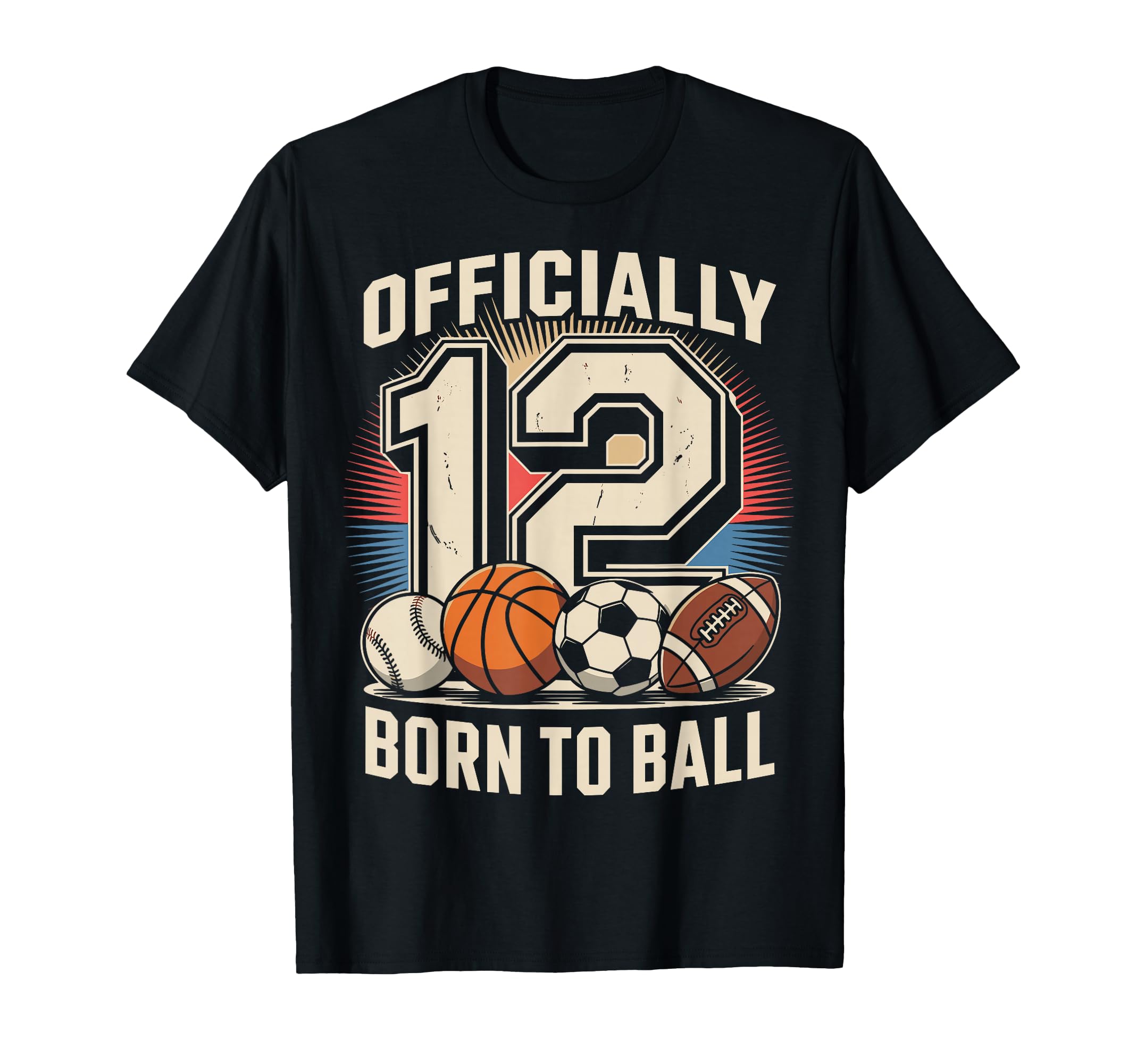 12 Birthday 12 Year Old 12Th Birthday T-Shirt - Custom Art Print Men Women