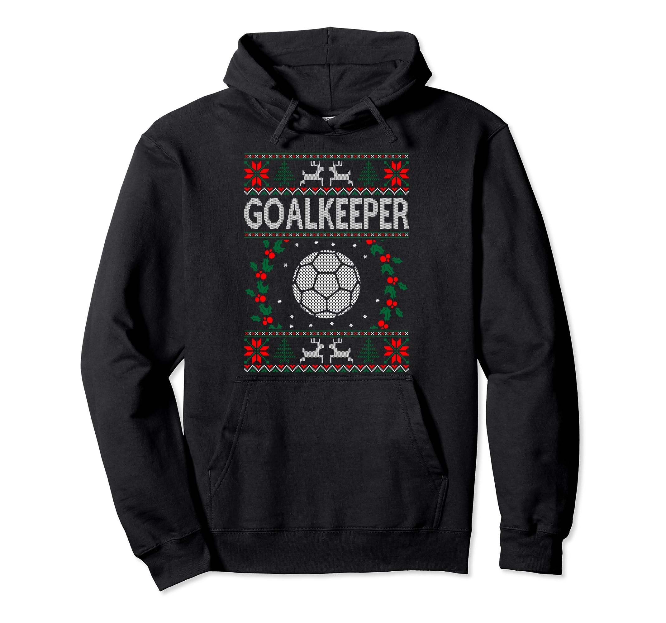 Goalkeeper Handball Sports Ugly Gift Hoodie - Graphic Print Men Women