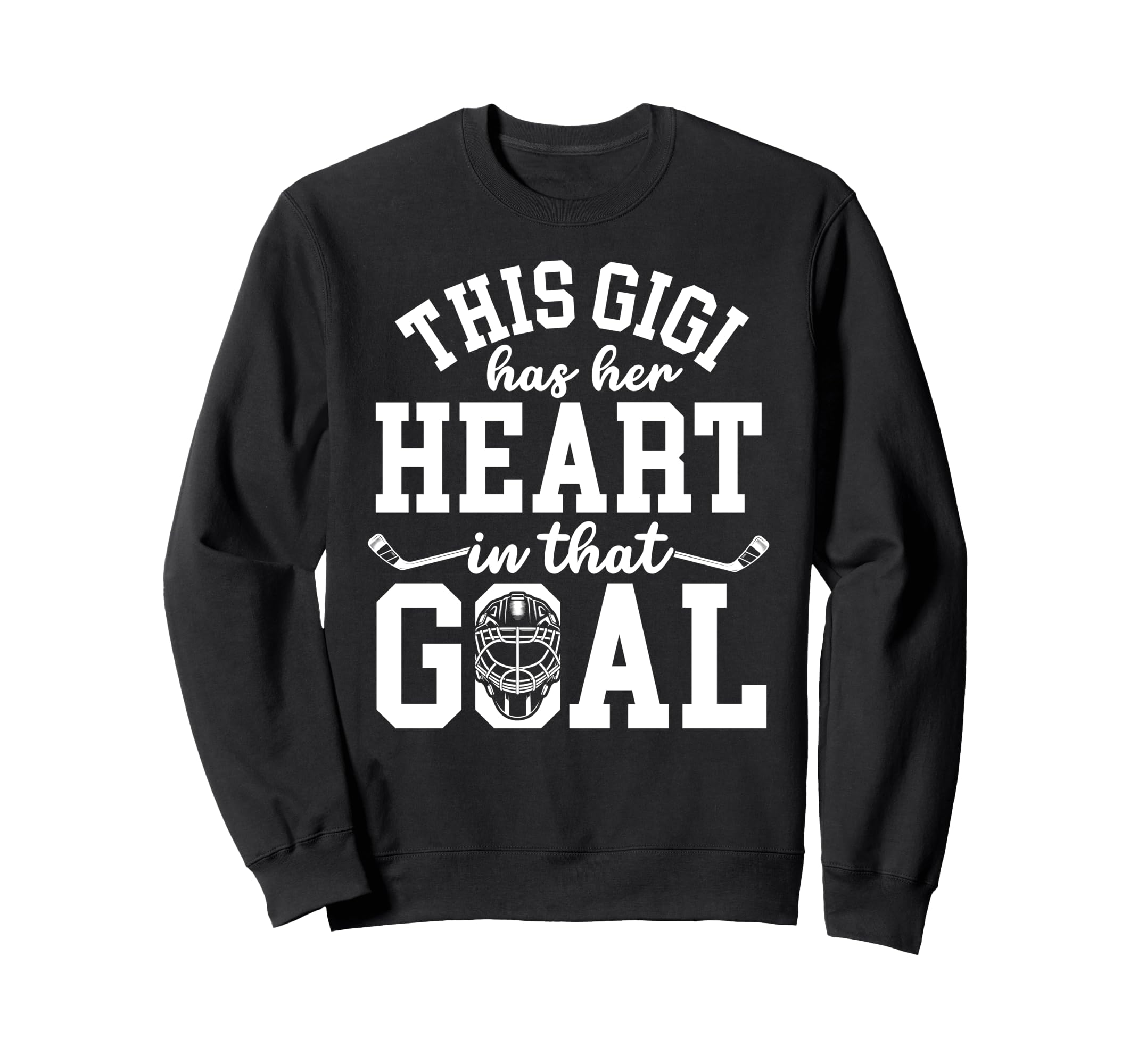 Proud Hockey Goalie Gigi Hockey Sweatshirt - Custom Art Print for Adults