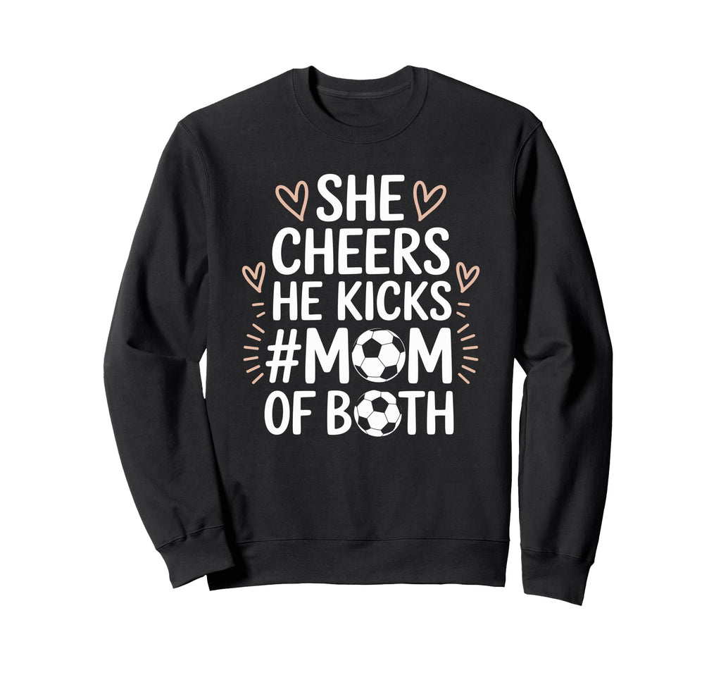 Soccer Player Mom And Goalkeeper Sweatshirt - Streetwear Style for Adults