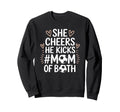 Soccer Player Mom And Goalkeeper Sweatshirt - Fun Novelty Design Unisex