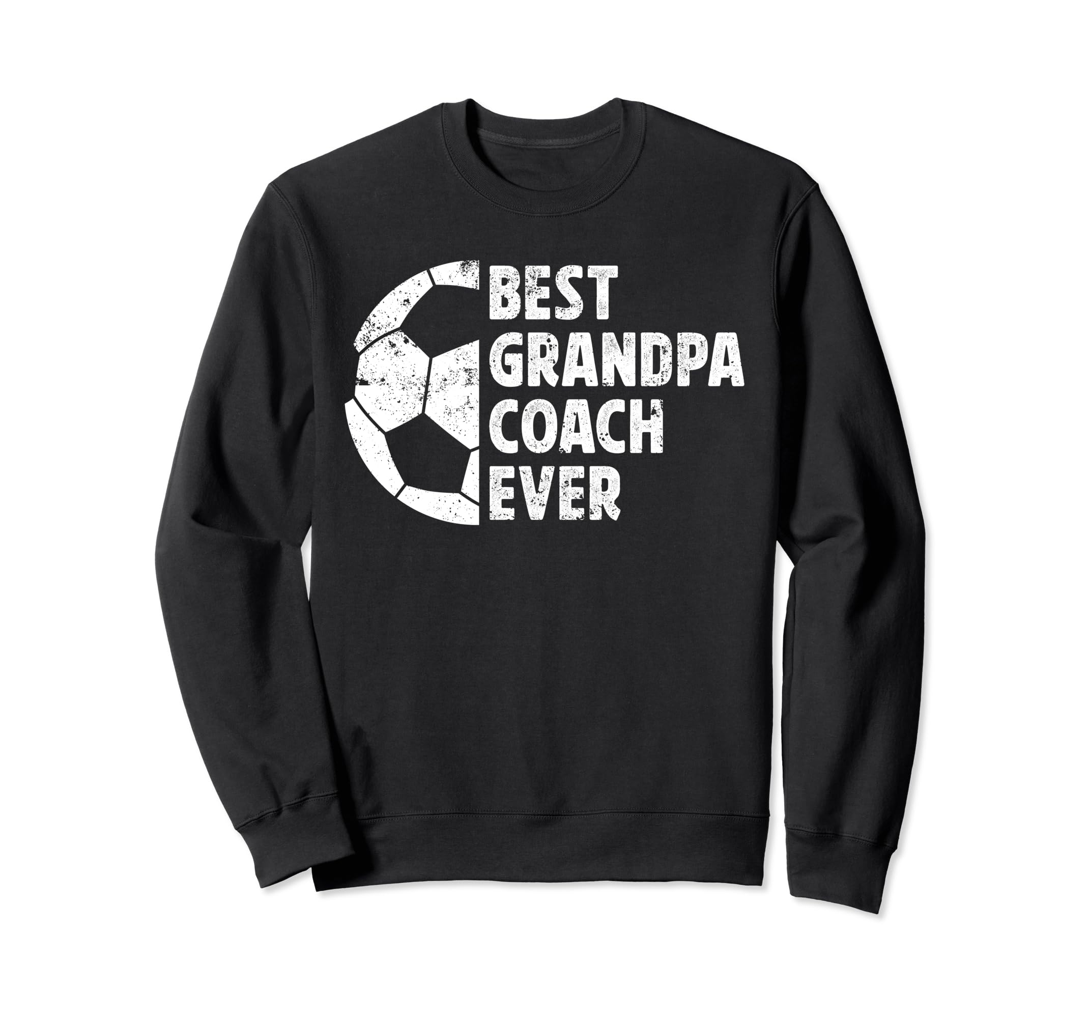 Best Grandpa Coach Soccer Grandpa Sweatshirt - Streetwear Style for Adults