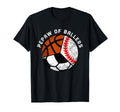 Pepaw Ballers Funny Baseball Soccer T-Shirt - Graphic Print for Adults