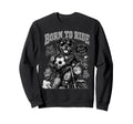 Rottweiler Ride Motorbike Love Sweatshirt - Unique Graphic Men Women