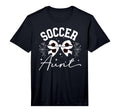 Mens Soccer Aunt Coquette Soccer T-Shirt - Fun Novelty Design Unisex