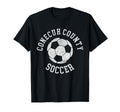 Conecuh County Soccer Distressed T-Shirt - Casual Everyday Wear Men Women