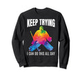 Field Hockey Goalie Keep Sweatshirt - Casual Everyday Wear for Adults